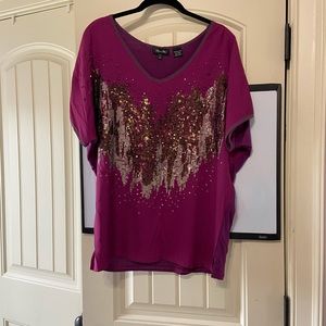MISS ME SEQUIN TOP